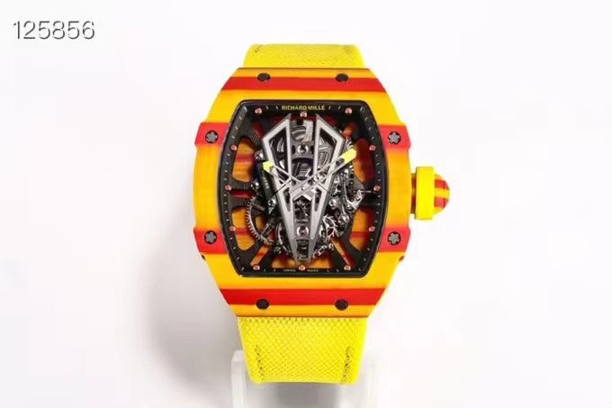 Richard Mille Replica 27-03 Real Tourbillon Real Carbon Movement Swiss Clone - IP Empire Replica Watches