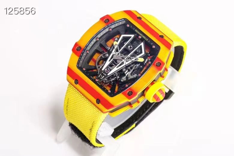 Richard Mille Replica 27-03 Real Tourbillon Real Carbon Movement Swiss Clone - IP Empire Replica Watches