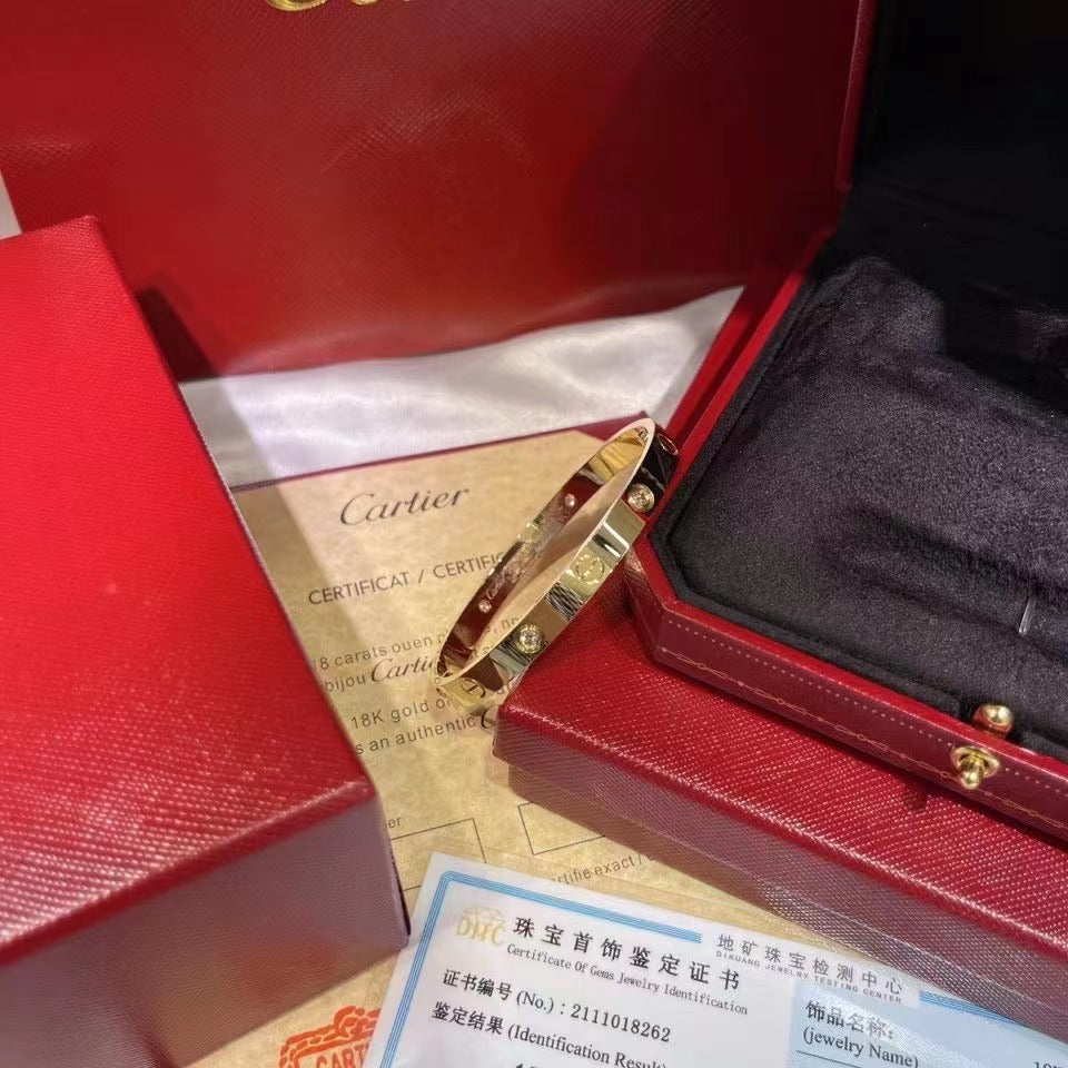 Best Clone Replica Cartier Love Bracelet For Men and Women B6035516 | Newest Version - IP Empire Replica Watches