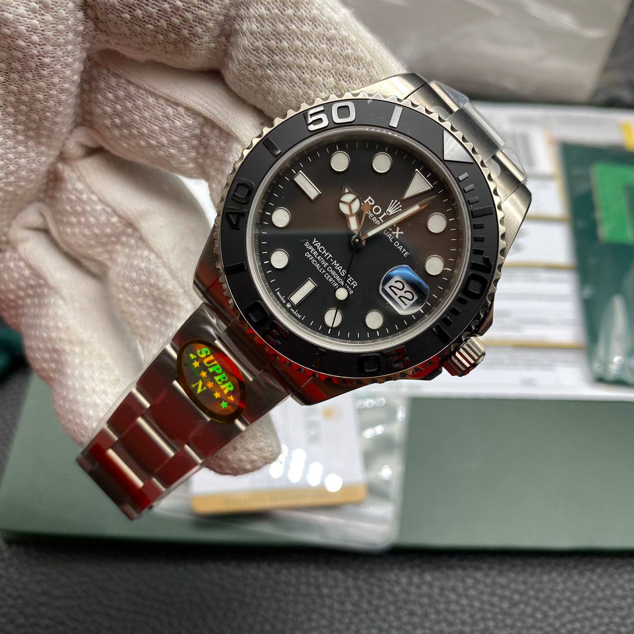 Replica Rolex Yacht-Master 42 RLX Titanium 226627  - 2023