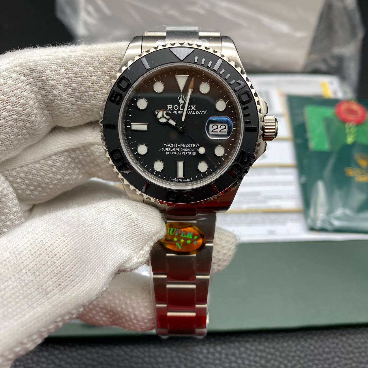 Replica Rolex Yacht-Master 42 RLX Titanium 226627  - 2023