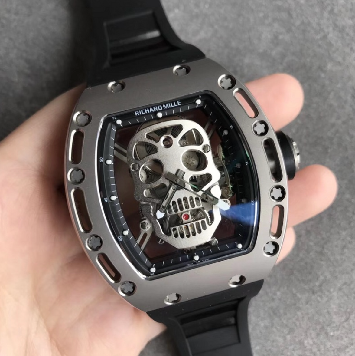 RM052 Series  Tourbillon Automatic Movement Skeleton - IP Empire Replica Watches