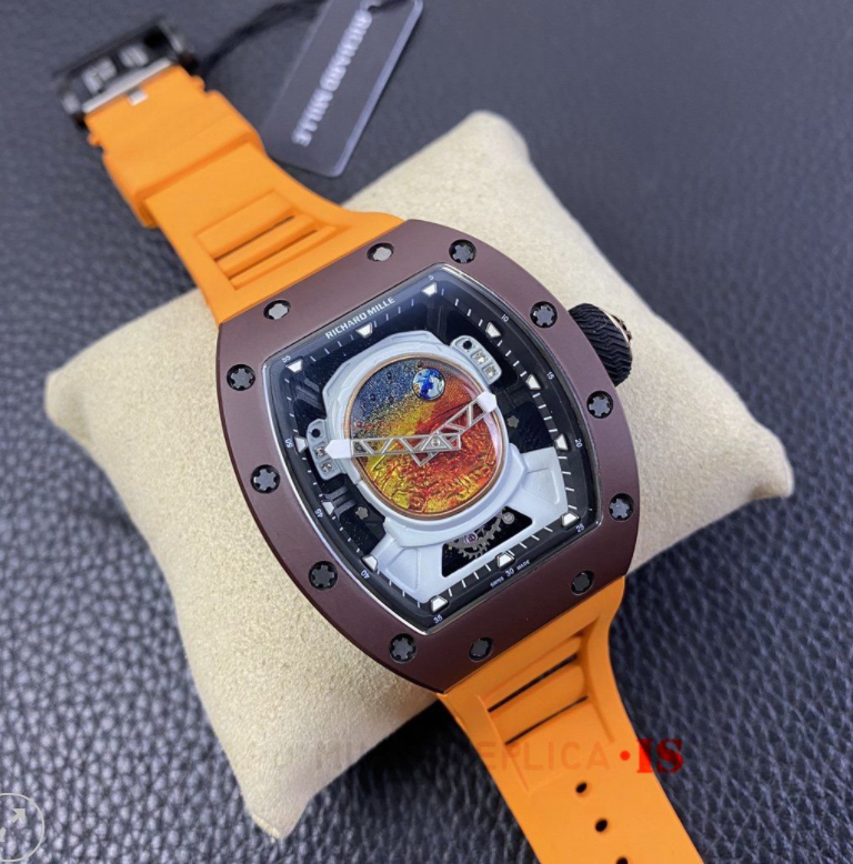 RM 52-05 Replica - Orange Strap , Pharrell Williams - IP Empire Replica Watches