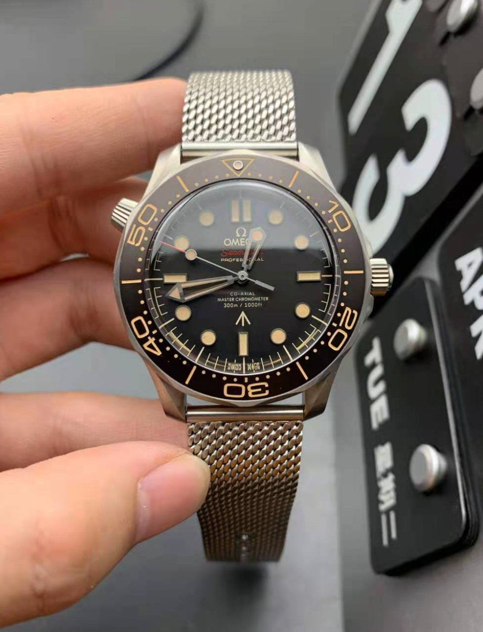 Omega Seamaster NO TIME TO DIE Watch James Bond - Replica - IP Empire Replica Watches