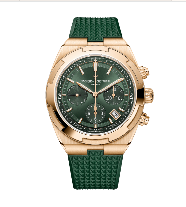 VACHERON CONSTANTIN OVERSEAS CHRONOGRAPH SUNBURST GREEN