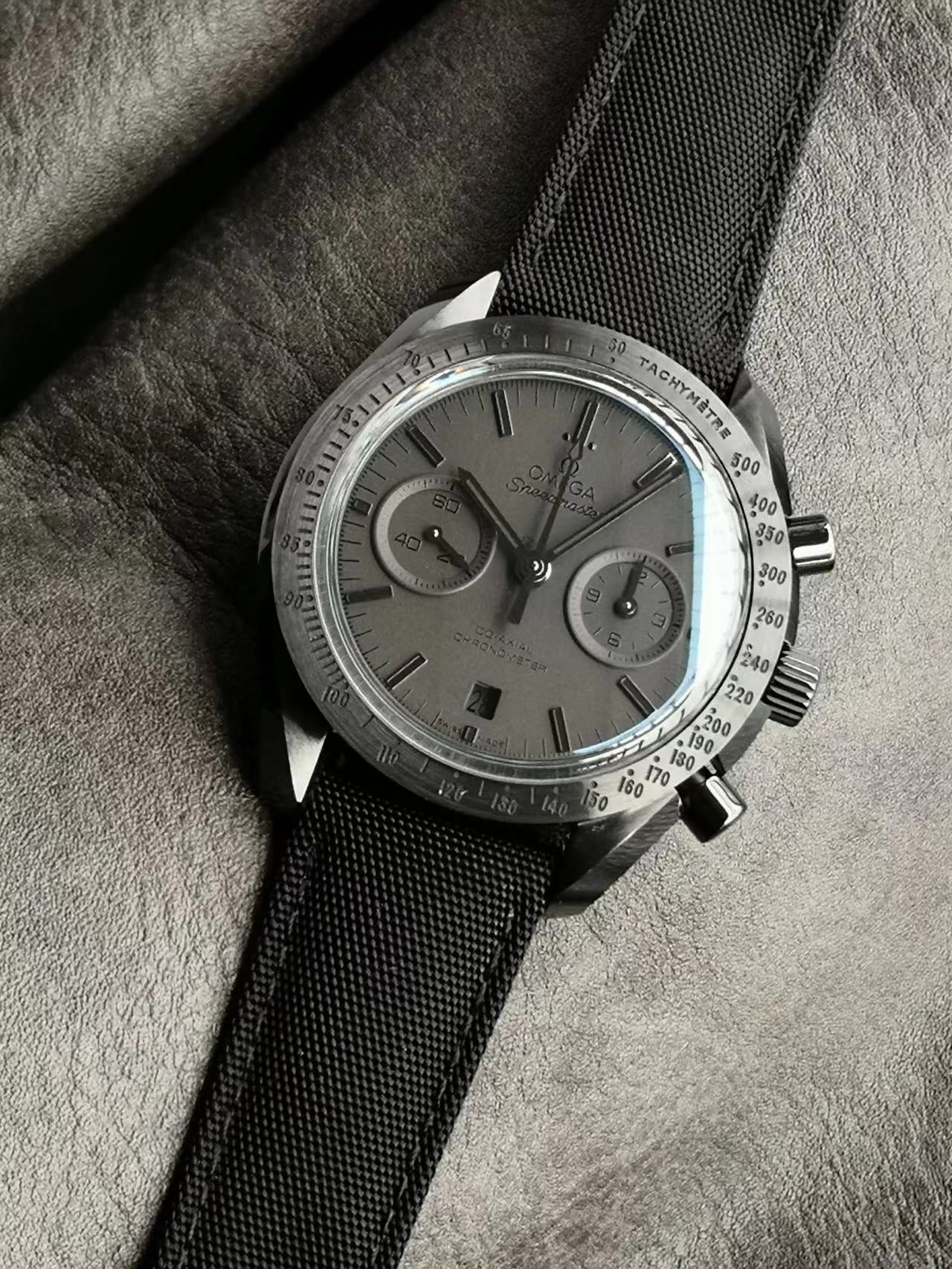 All Black Omega SPEEDMASTER DARK SIDE OF THE MOON Replica