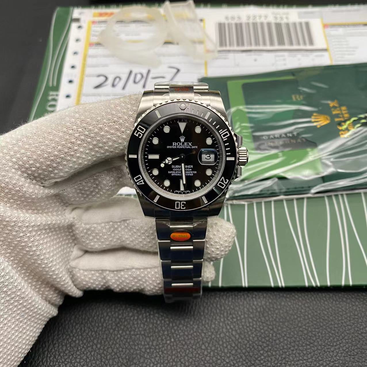 Replica Rolex Submariner - Silver/Black - IP Empire Replica Watches