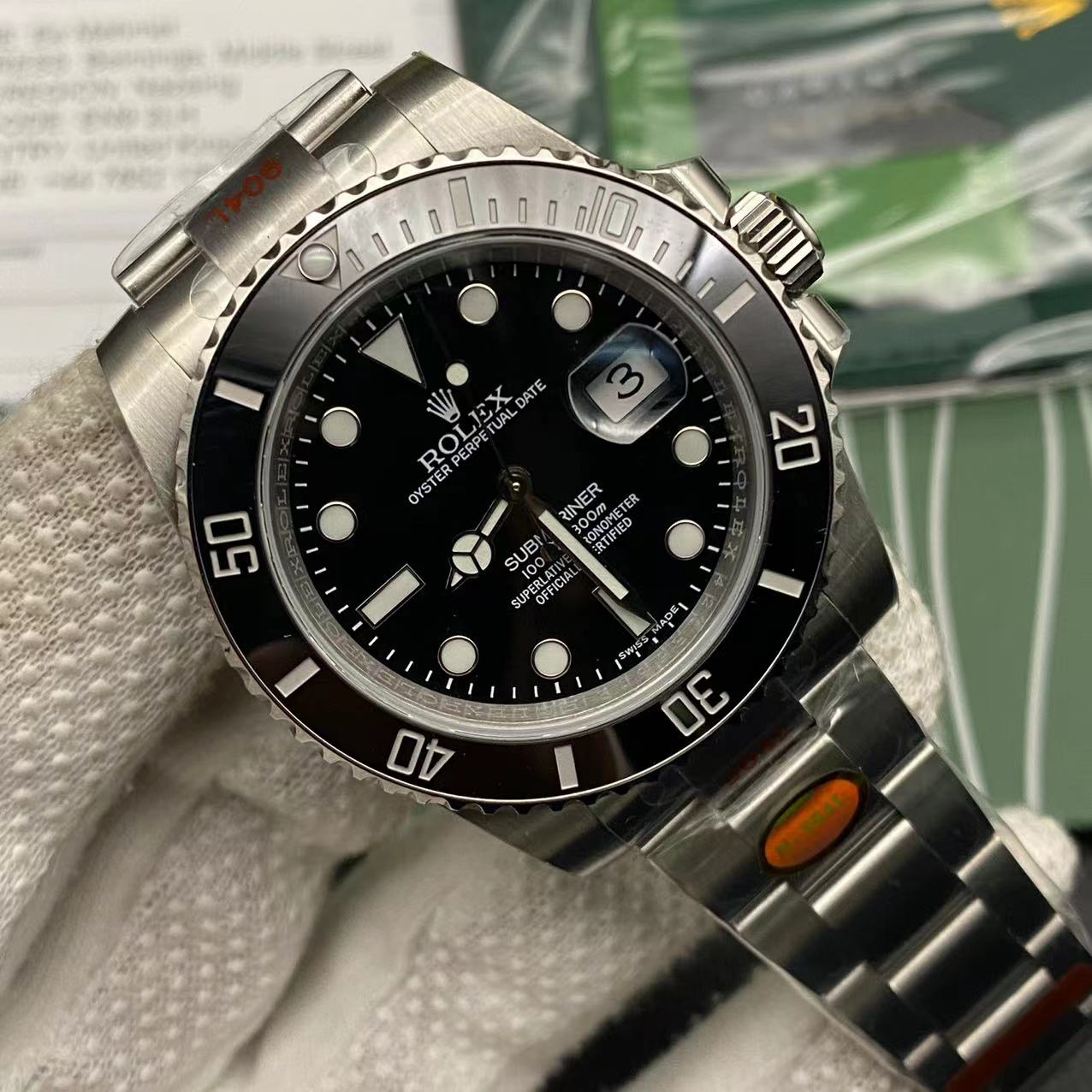 Replica Rolex Submariner - Silver/Black - IP Empire Replica Watches