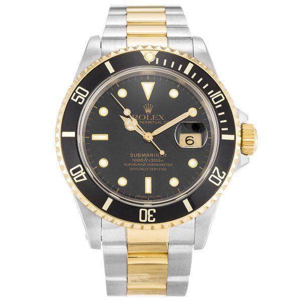 Replica Rolex Submariner Black Dial 16613 - Replica Swiss Clones Watches