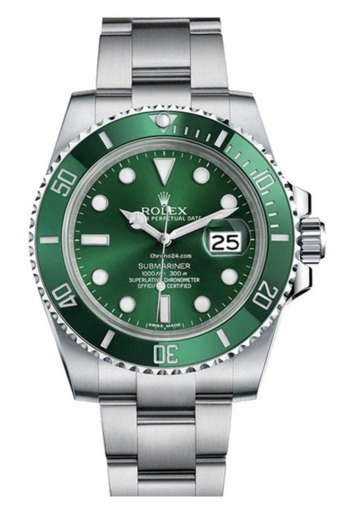 Replica ROLEX SUBMARINER GREEN DIAL 116610LV - Replica Swiss Clones Watches